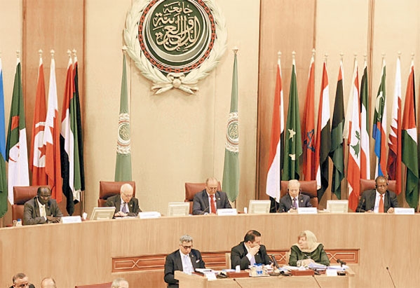 اجتماع سابق لمجلس الجامعة العربية في القاهرة
