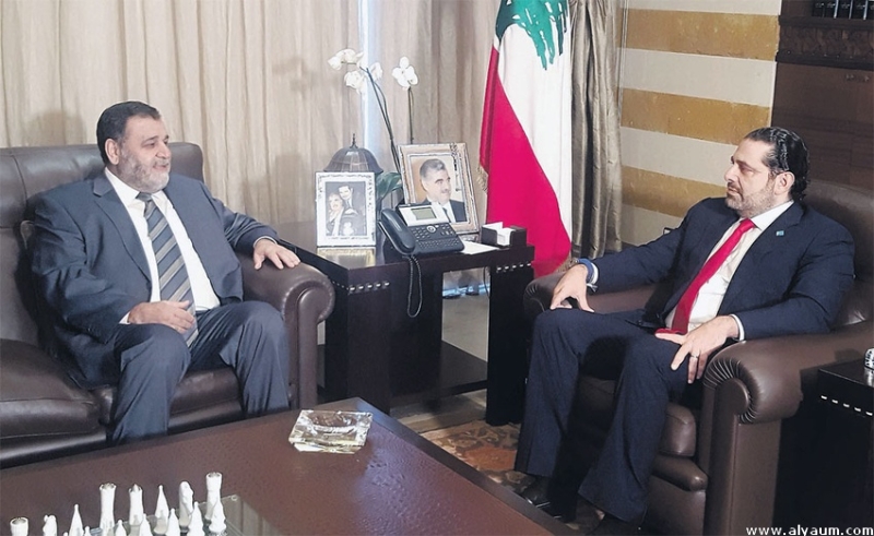 الضاهر التقى الحريري بعد تكليفه بتشكيل الحكومة اللبنانية (ن ن أ)