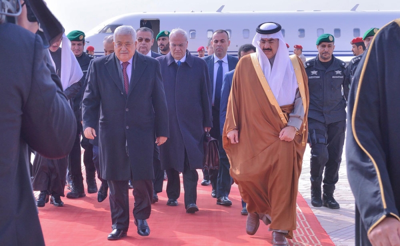 الرئيس الفلسطيني يصل إلى الرياض