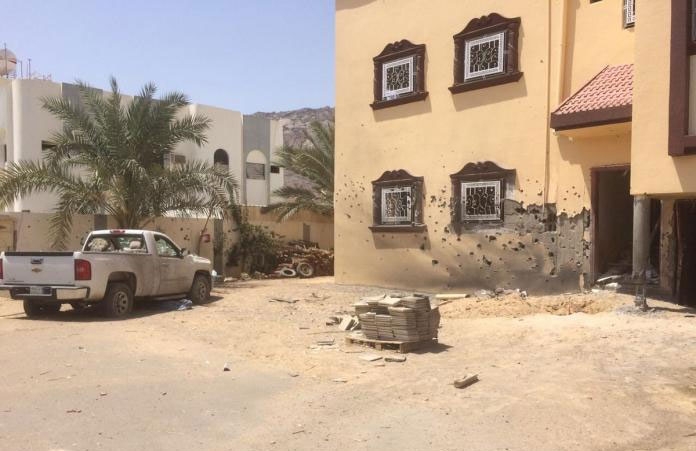 إصابة مواطن بنجران إثر سقوط مقذوف عسكري من داخل الأراضي اليمنية