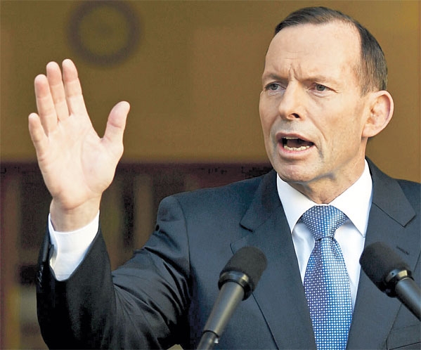رئيس الوزراء الاسترالي توني ابوت