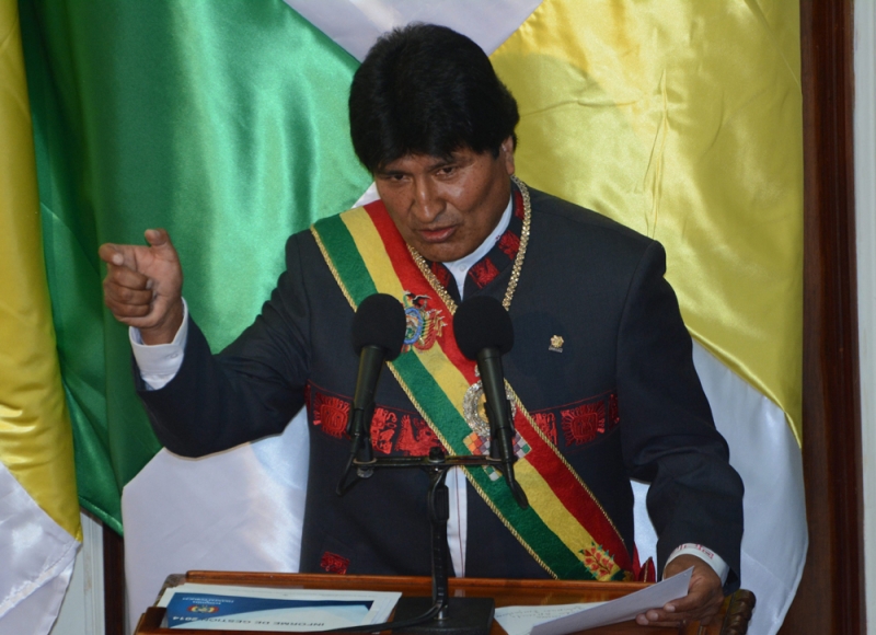 الرئيس البوليفي يبدأ ولايته الثالثة بمراسم خاصة بالسكان الأصليين
