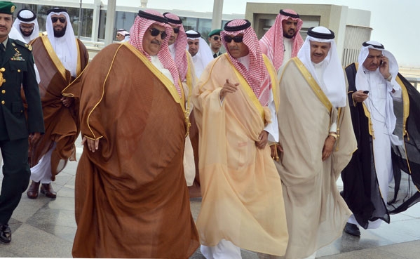 وصول الشيخ خالد بن أحمد بن محمد آل خليفة وزير خارجية مملكة البحرين