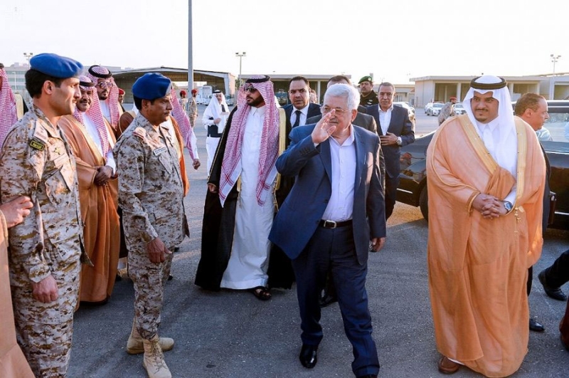 رئيس دولة فلسطين يغادر الرياض
