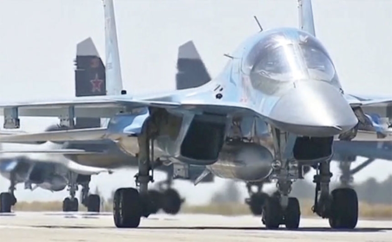 الطائرات الروسية تغادر سوريا 