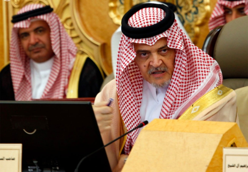  الأمير سعود الفيصل خلال كلمته بمجلس الشورى
