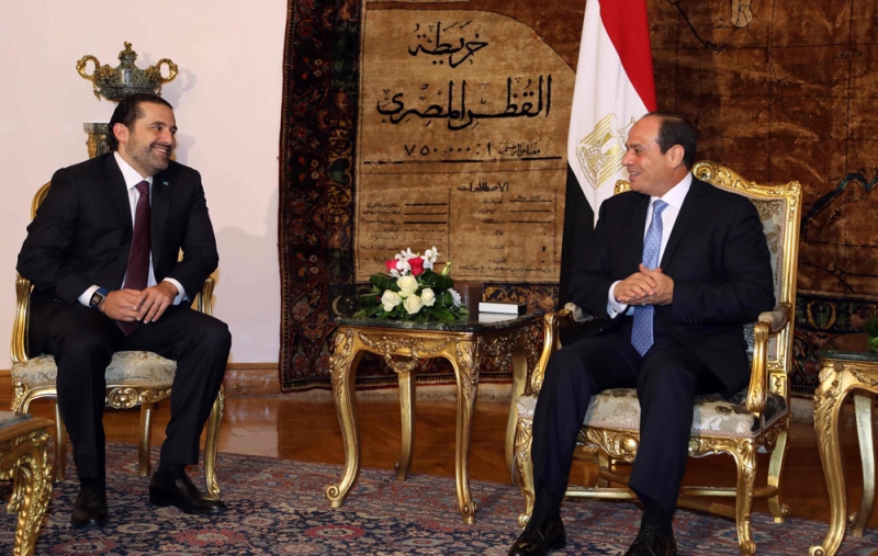 «السيسي» يستقبل «الحريري» يجريان محادثات عن المستجدات والأوضاع في لبنان والمنطقة

