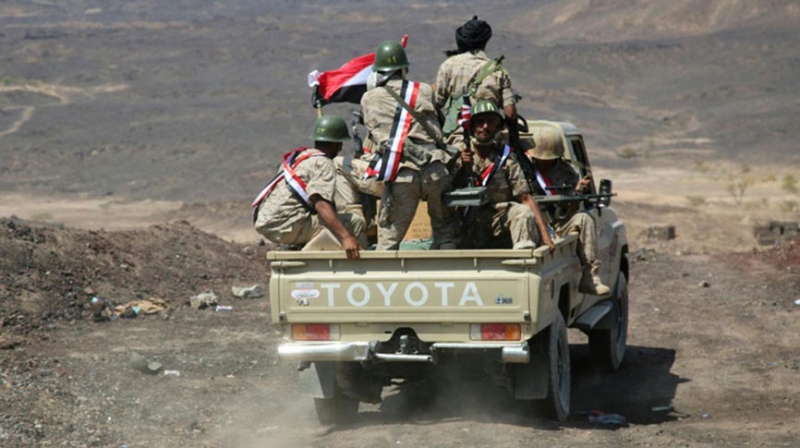 معارك عنيفة تقودها القوات اليمنية والمقاومة ضد الانقلابيين