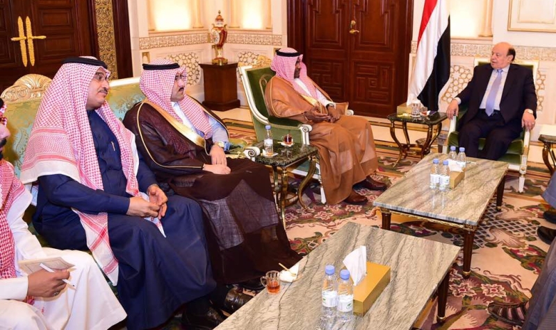 «هادي» يبحث مع نائب رئيس الاستخبارات إعادة إعمار اليمن