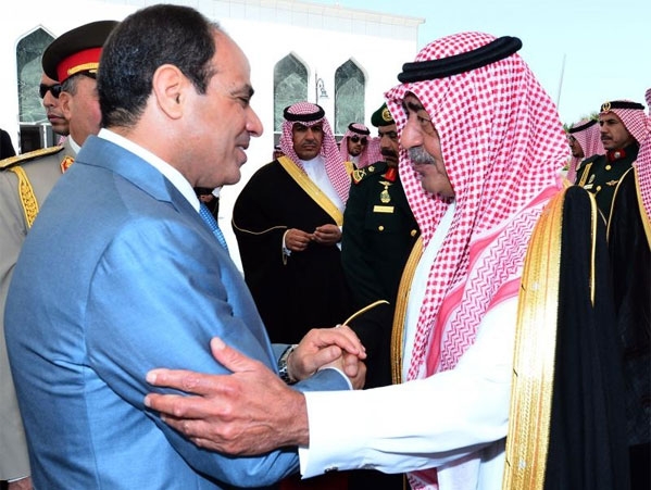 رئيس جمهورية مصر العربية يغادر جدة 