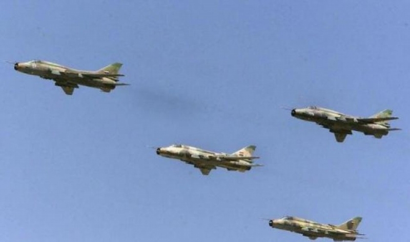 الطيران اليمني يشن هجومًا على مواقع لمسلحي الحوثيين