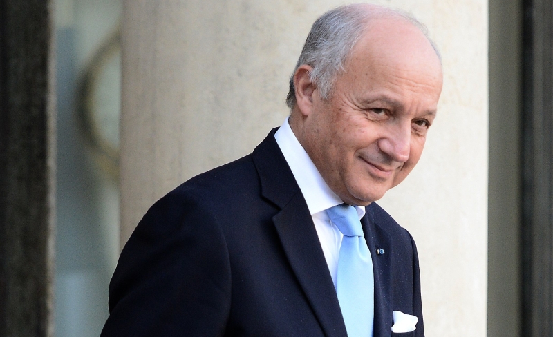 وزير الخارجية الفرنسي لوران فابيوس يعلن مغادرته الحكومة
