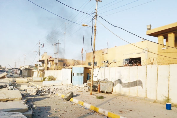  معارك في هيت غرب العراق حيث تتقدم داعش