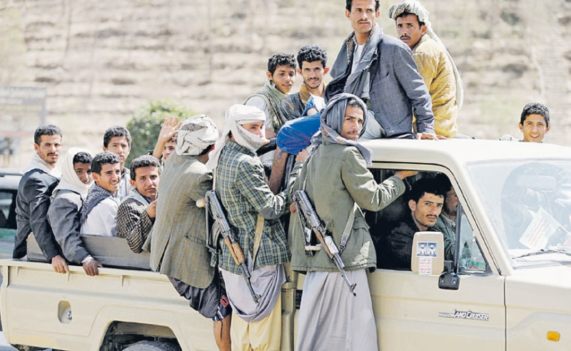 مسلحو الحوثي عاثوا فسادا في اليمن 