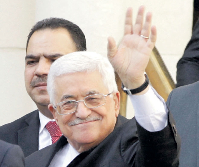 الرئيس الفلسطيني عقب الاجتماع الطارئ لوزراء الخارجية العرب
