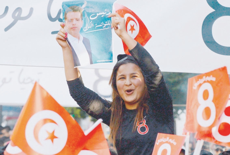 للمرة الاولى سيكون باستطاعة التونسيين التصويت بحرية لاختيار رئيس الدولة