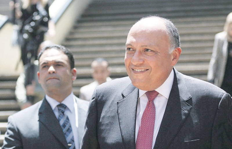  وزير الخارجية المصري ينقل رسالة من السيسي لنظيره الكيني 