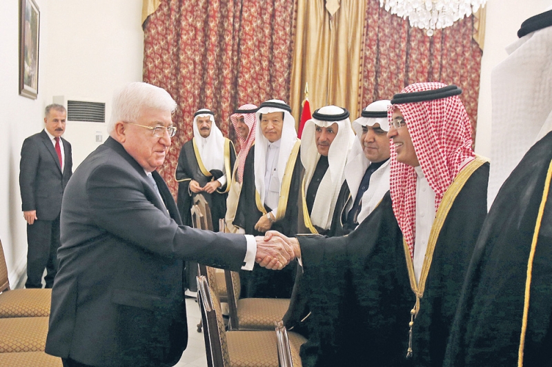 الرئيس العراقي يستقبل وفد الإعلاميين السعوديين (اليوم)