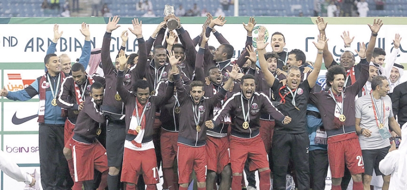 قطر توجت بلقب البطولة الماضية التي أقيمت بالرياض 