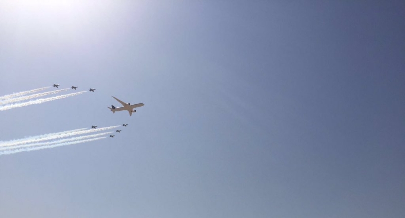  وصول ثلاث طائرات بوينج حديثة الصنع إلى مطار الملك عبدالعزيز الدولي بجدة
