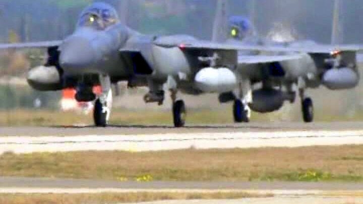 الطائرات السعودية المقاتلة تصل إلى قاعدة إنجيرليك التركية

