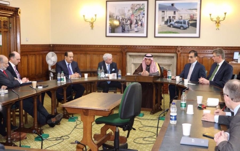 «الجبير» يزور البرلمان البريطاني ويبحث مستجدات الأزمة اليمنية
