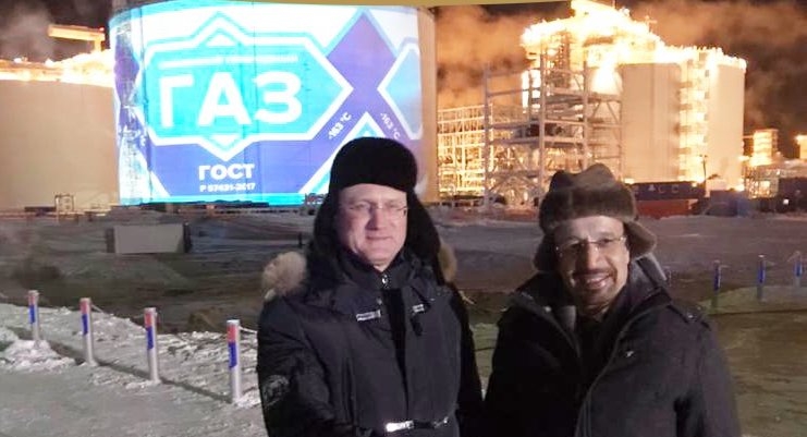 وزير الطاقة يشارك فى تدشين أول حمولة من غاز «يامال» الروسي

