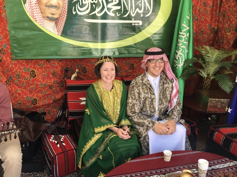 انطلاق الفعاليات الثقافية السعودية في مهرجان استراليا الوطني 2018

