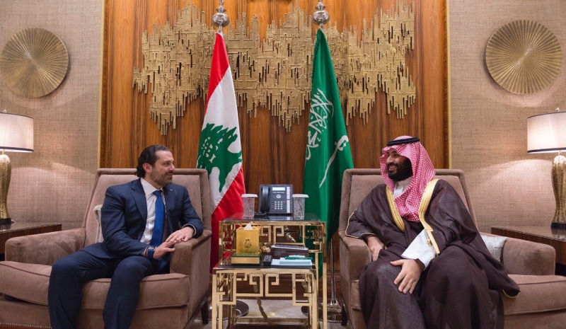 ولي العهد ورئيس الوزراء اللبناني يستعرضان العلاقات الثنائية ومستجدات الأوضاع الإقليمية
