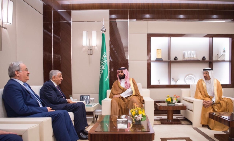 نائب خادم الحرمين الشريفين يلتقي وزير النفط العراقي