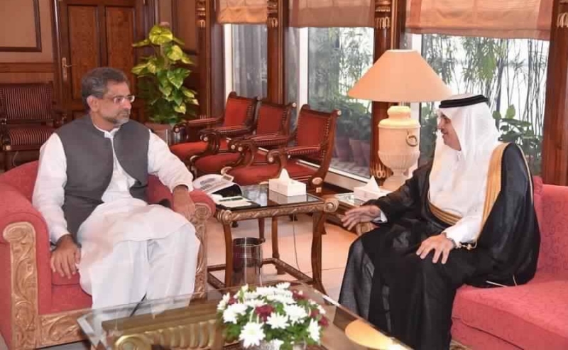 رئيس الوزراء الباكستاني : فخورون بدور المملكة فى دعم استقرار المنطقة