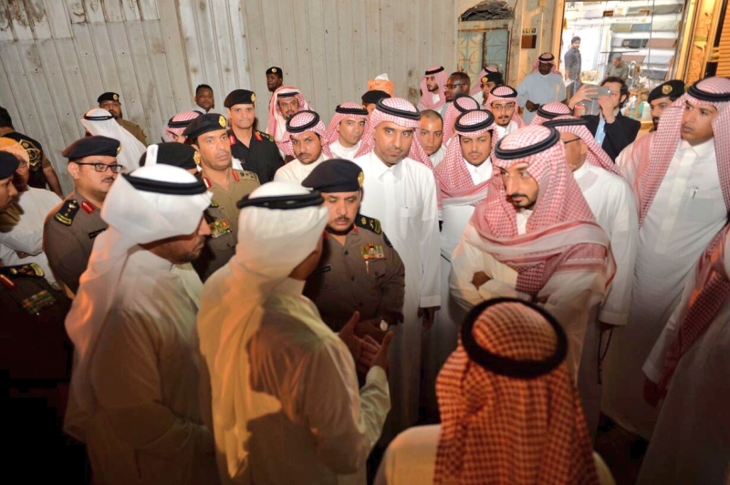 أمير مكة بالإنابة: توفير موقع للدفاع المدنى فى «تاريخية جدة» 