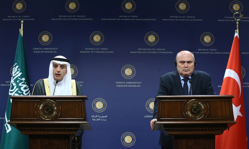 وزير الخارجية : التعاون بين المملكة و تركيا يخدم استقرار المنطقة