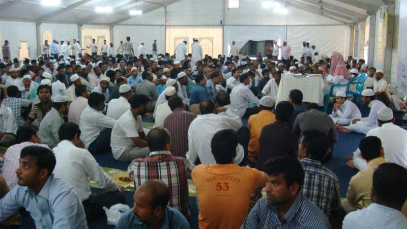مكتب «تعاوني الدمام» يجهز مخيمات إفطار الصائمين
