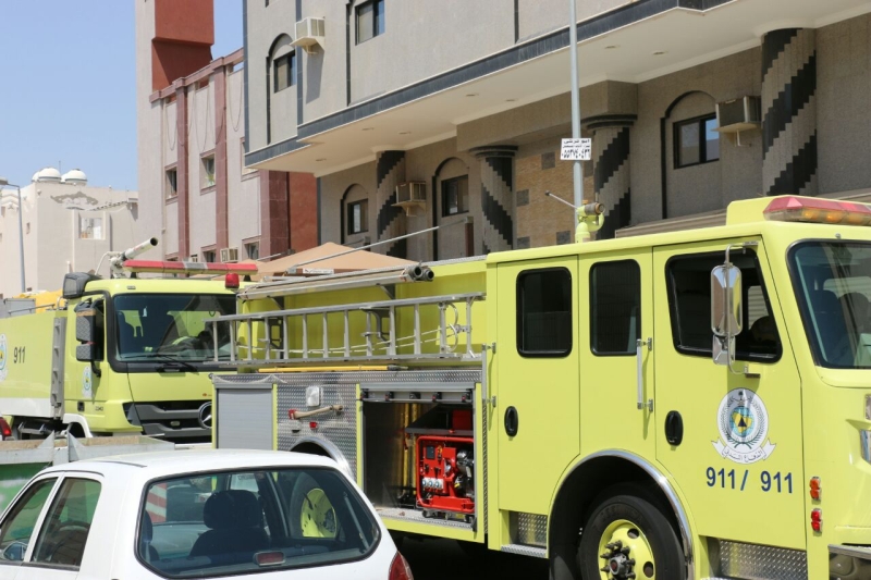إخلاء 618 طالبة بعد حريق بمدرسة ثانوية في مكة المكرمة
