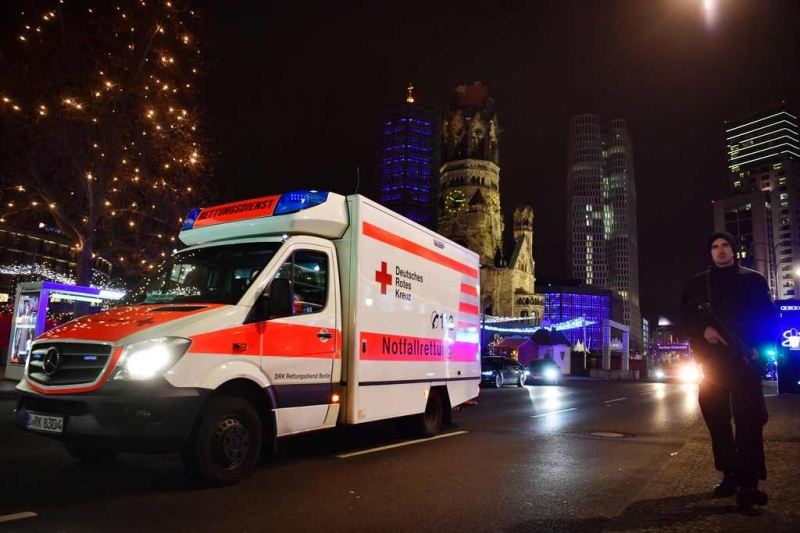 شرطة برلين تعلن اعتقال سائق الشاحنة المسؤولة عن دهس حشد من المارة
