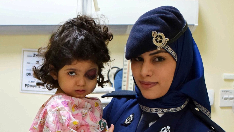 سفارة المملكة في مسقط توضح ملابسات الحادثة التي وقعت للطفلة زينب لباد