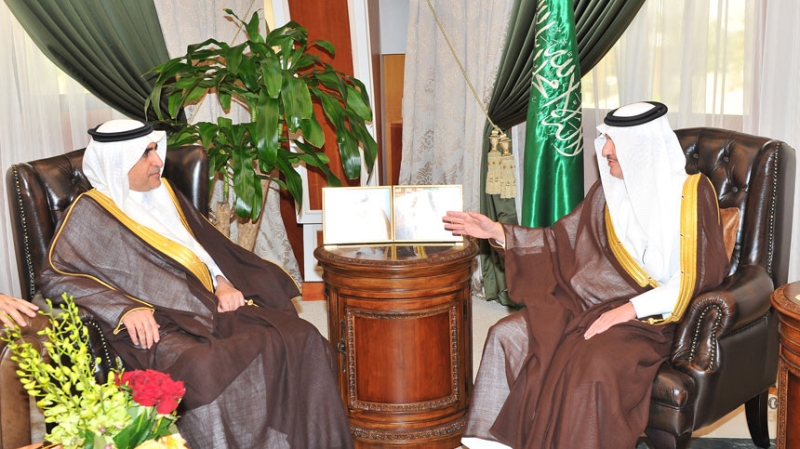  الأمير سعود بن نايف ووزير التعليم