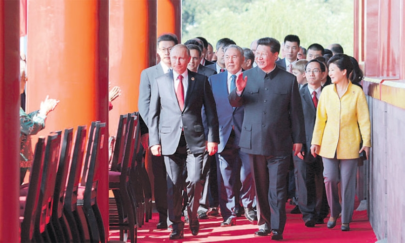 رؤساء الصين وروسيا وكوريا الجنوبية وكازاخستان في طريقهم لحضور العرض العسكري