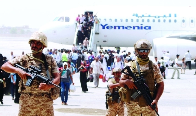  مركز الملك سلمان للإغاثة يعيد 120 عالقا إلى اليمن
