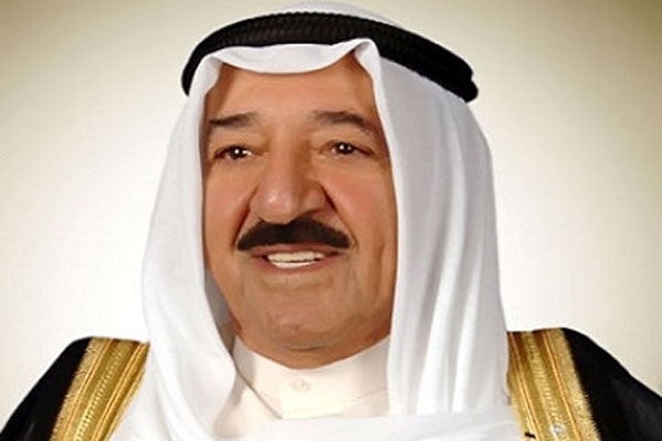 أمير دولة الكويت يستقبل بان كي مون