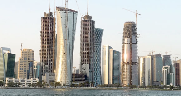 مشاريع الانشاءات تشهد طفرة كبرى في الدوحة (اليوم)