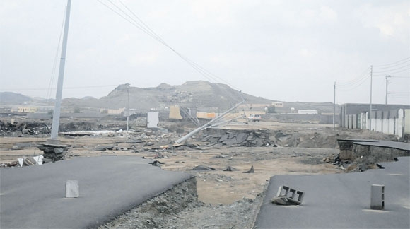 السيول تسببت بأضرار لأصحاب قطع أراض شرقي جدة (اليوم)
