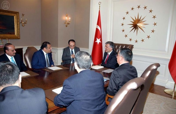الرئيس التركي يستقبل الأمير خالد بن سلطان في زيارة رسمية