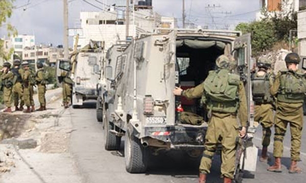 الجيش الاسرائيلي يعتقل ستة فلسطينيين