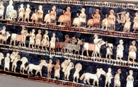  معروضات في متحف نيويورك تضم آثارا عراقية يعود تاريخها الى مابين عامي 2550 ـ 2400 ق.م