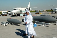  تواجد ملحوظ لطائرات الطيران العارض بمعرض دبي