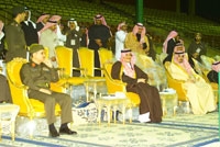  الأمير سلطان بن فهد والأمير نواف بن فيصل يتابعان الاستعدادات للبطولة