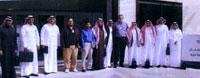 وفد من جامعة نايف العربية للعلوم الأمنية يزور مقر الشركة في الرياض
