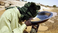 كارثة انسانية في دارفور